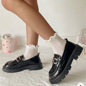 Girls' Waterproof Lightweight Flat Loafers